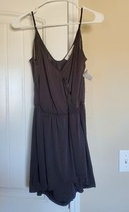 Adorable Grey/Black Romper - Brand New w/ Tags